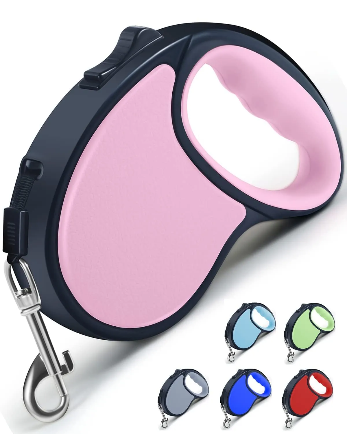 Pawzo Retractable Dog Leash with Brake & Lock System
