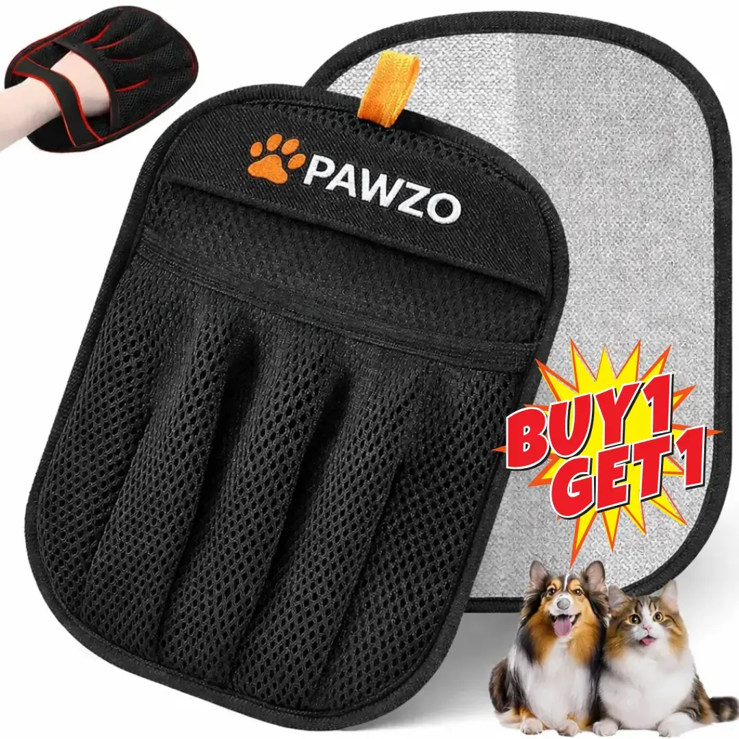 Pawzo Multicolor Pet Shedding Glove Pet Hair Remover Buy 1 Get 1 Free