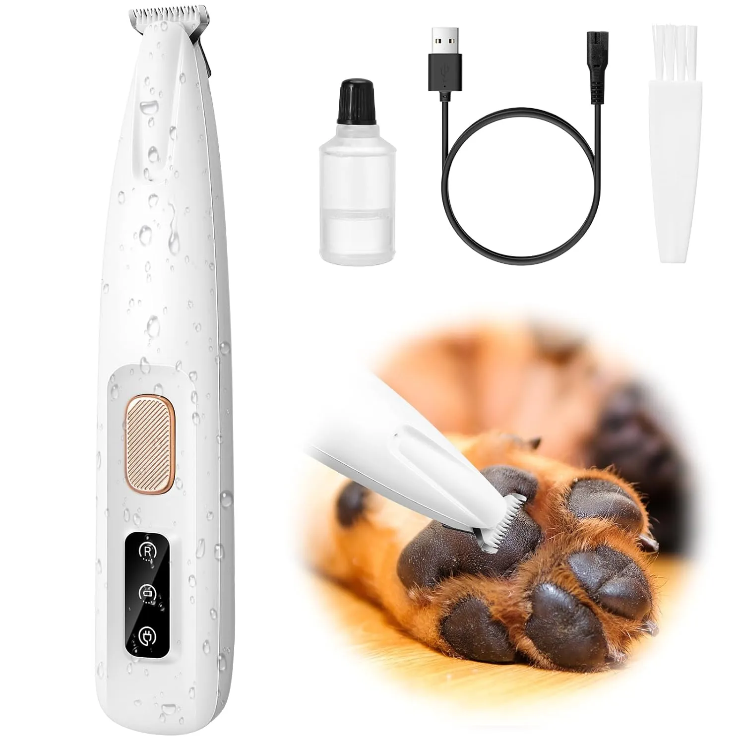 Pawzo pet paw trimmer, Dog Paw Trimmer, Dog Paw Hair Trimmer