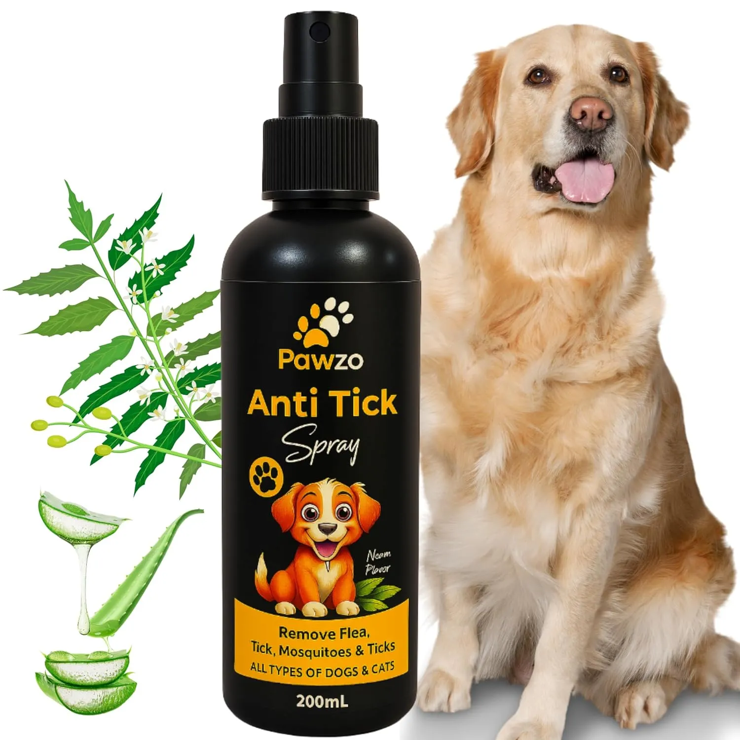 anti-tick spray for cats & dogs