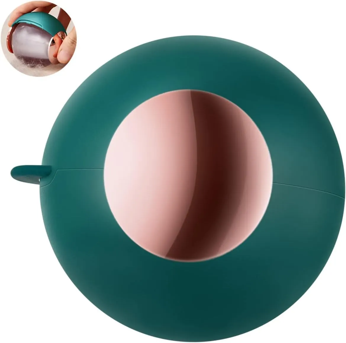 Pawzo Reusable Pet Hair Remover Roller Ball – Washable Lint & Fur Cleaner "