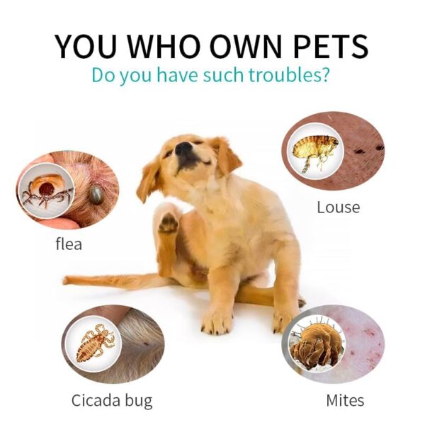 Pawzo Dog Tick & Flea Shampoo - Image 4