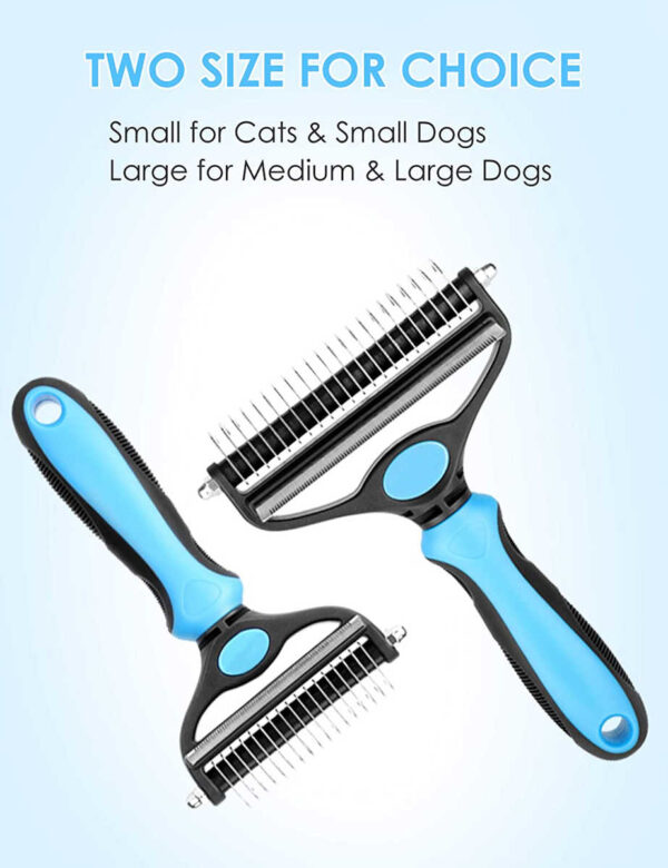 Dog Brush Dogs Comb, 2 in 1 - Image 4