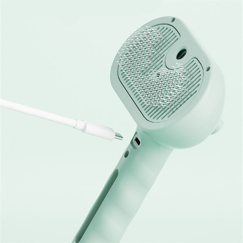 Steamy Anti‑Static Self‑Cleaning Pet Brush - Image 2