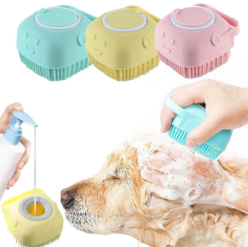 Pawzo™ Pet Toy & Bath Brush Combo | Interactive Play Ball + Soft Silicone Grooming Brush for Dogs & Cats | Fun + Care in One Pack - Image 13