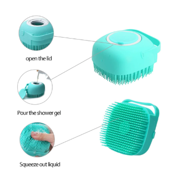 Pawzo™ Pet Grooming Combo – 4-in-1 Bathing Brush, Hair Remover & Fun Toy Ball for Dogs & Cats - Image 9