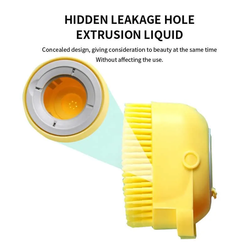 Pawzo™ Pet Toy & Bath Brush Combo | Interactive Play Ball + Soft Silicone Grooming Brush for Dogs & Cats | Fun + Care in One Pack - Image 8