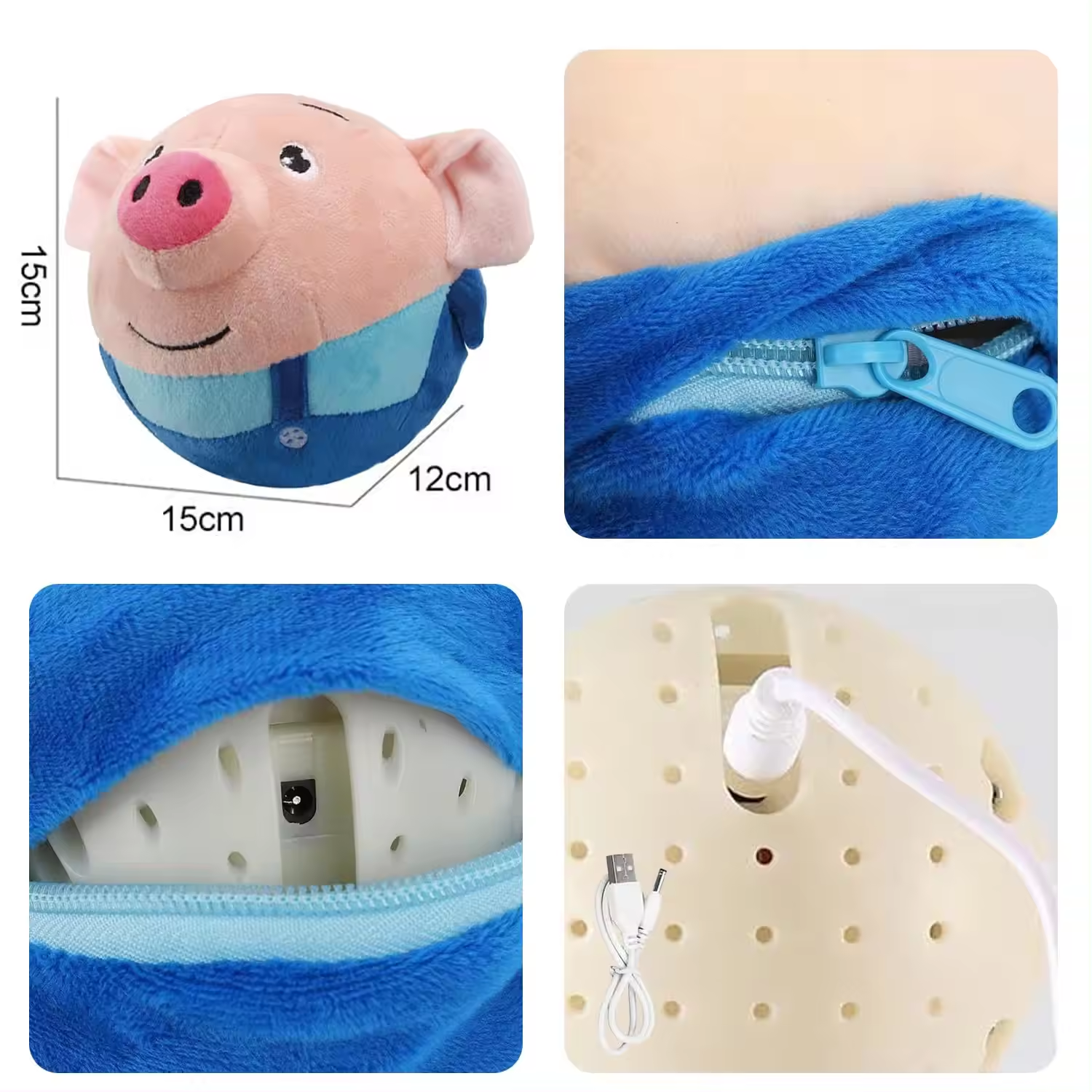 Electric Bouncing Pig Doll Toy - Image 11