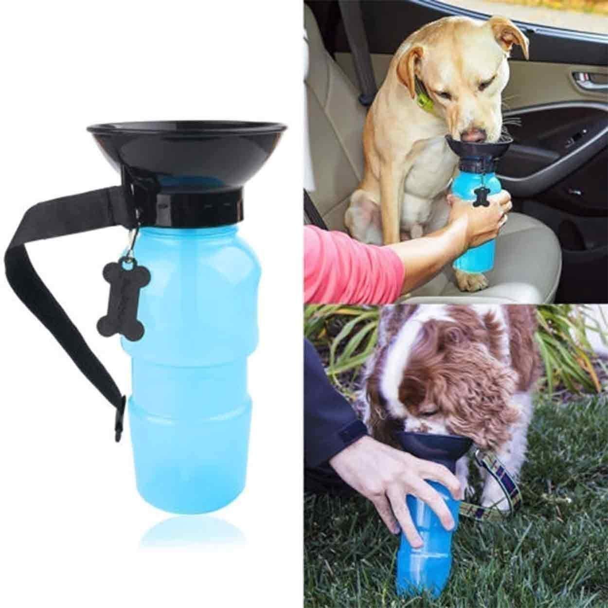 Pawzo Plastic Puppies Dog Water Bottle,Leak Proof Portable Puppy Water Dispenser Drinking Feeder (Multicolor) - Image 8