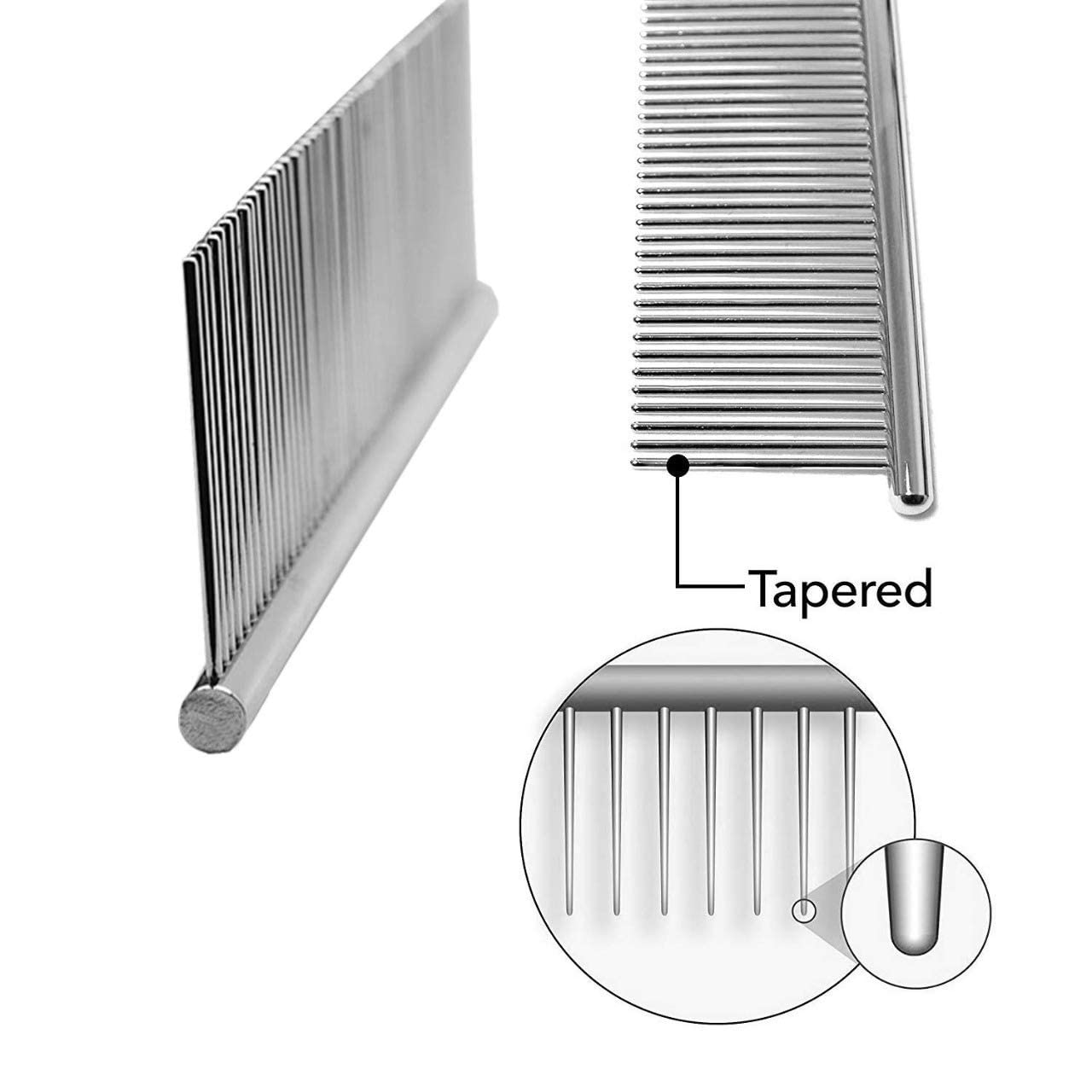 Pawzo™ 2-in-1 Pet Grooming Combo – Silicone Massage Brush + Stainless Steel Comb | For Dogs & Cats | Detangling, Deshedding & Relaxing Grooming Kit - Image 10